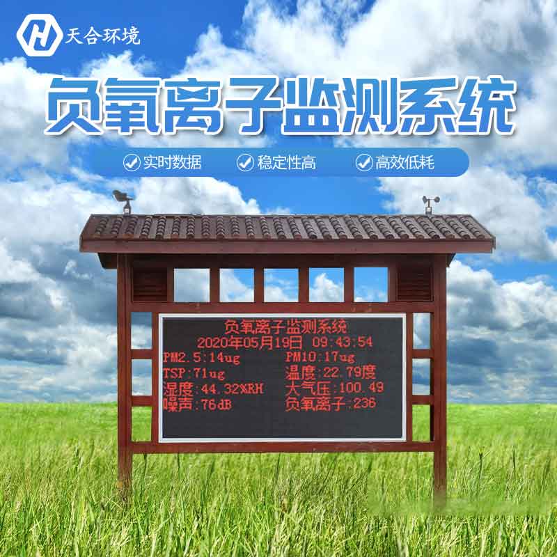 大氣負氧離子監(jiān)測站介紹